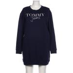 Reduzierte Marineblaue Tommy Hilfiger TOMMY JEANS Sweatkleider für Damen Größe L 