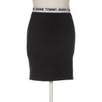 Reduzierte Schwarze Tommy Hilfiger TOMMY JEANS Mini Miniröcke für Damen Größe S 