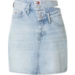 Marineblaue Mini Jeans-Miniröcke aus Denim für Damen Größe S 