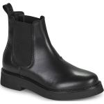 Reduzierte Schwarze Tommy Hilfiger TOMMY JEANS Chelsea-Boots für Damen Größe 40 mit Absatzhöhe 3cm bis 5cm 