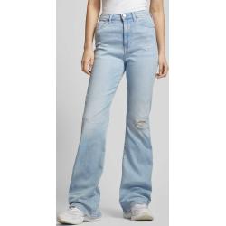 Tommy Jeans Flared Cut Jeans im Destroyed Look Modell 'SYLVIA' (27/32 Hellblau)