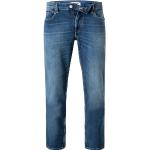Reduzierte Blaue Bestickte Tommy Hilfiger TOMMY JEANS Jeans mit Stickerei aus Baumwolle für Herren Weite 34, Länge 32 