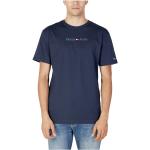 Reduzierte Blaue Tommy Hilfiger TOMMY JEANS T-Shirts aus Baumwolle für Herren Größe XL für den für den Herbst 