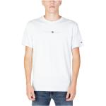Reduzierte Weiße Tommy Hilfiger TOMMY JEANS T-Shirts aus Baumwolle für Herren Größe L für den für den Herbst 