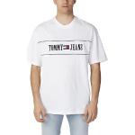 Weiße Skater Tommy Hilfiger TOMMY JEANS T-Shirts für Herren Größe M 