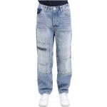 Reduzierte Blaue Tommy Hilfiger TOMMY JEANS Straight Leg Jeans aus Baumwolle für Herren Größe M 