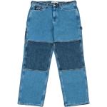 Reduzierte Blaue Tommy Hilfiger TOMMY JEANS Straight Leg Jeans aus Baumwolle für Herren Weite 36, Länge 32 