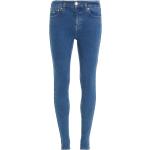 Blaue Tommy Hilfiger TOMMY JEANS Hüftjeans & Low Waist Jeans aus Denim für Damen Größe XS 