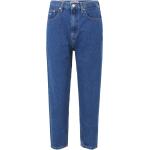 Blaue Loose Fit Tommy Hilfiger TOMMY JEANS Tapered Jeans aus Denim für Damen Größe XXL 
