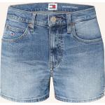 Blaue Tommy Hilfiger TOMMY JEANS Jeans-Shorts aus Baumwolle für Damen Größe XS für den für den Sommer 