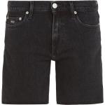 Schwarze Tommy Hilfiger TOMMY JEANS 5-Pocket Jeans aus Denim für Damen Größe XXL für den für den Sommer 