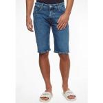 Blaue Tommy Hilfiger TOMMY JEANS Jeans-Shorts mit Reißverschluss aus Baumwolle für Herren 