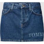 Tommy Hilfiger TOMMY JEANS Mini Jeans-Miniröcke aus Baumwolle für Damen Größe XXL 