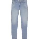 Reduzierte Hellblaue Chino-Jeans mit Reißverschluss aus Denim für Herren 