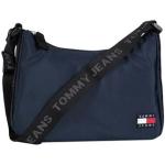 Mitternachtsblaue Tommy Hilfiger TOMMY JEANS Hobo Bags mit Reißverschluss für Damen medium 