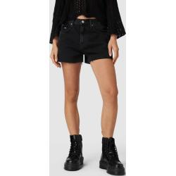 Tommy Jeans Shorts in unifarbenem Design Modell 'HOT PANT' (27 Black)