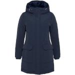 Marineblaue Gesteppte Casual Tommy Hilfiger TOMMY JEANS Damensteppmäntel & Damenpuffercoats mit Reißverschluss aus Polyamid Größe XS für den für den Winter 
