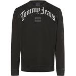Reduzierte Schwarze Tommy Hilfiger TOMMY JEANS Rundhals-Ausschnitt Herrensweatshirts Größe XL 