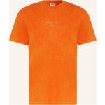 Reduzierte Orange Tommy Hilfiger TOMMY JEANS T-Shirts aus Baumwolle für Herren Übergrößen 