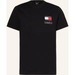 Schwarze Tommy Hilfiger TOMMY JEANS T-Shirts aus Baumwolle für Herren Übergrößen 