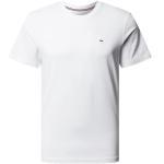 Weiße Tommy Hilfiger TOMMY JEANS T-Shirts aus Baumwolle für Herren Größe XXL - versandkostenfrei 