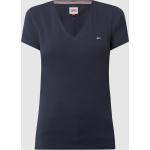 Tommy Jeans T-Shirt mit Stretch-Anteil (M Dunkelblau)