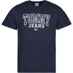 Reduzierte Marineblaue Tommy Hilfiger TOMMY JEANS T-Shirts für Herren Größe S 