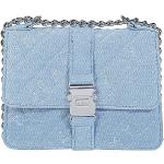Blaue Gesteppte Tommy Hilfiger TOMMY JEANS Mini Handtaschen aus Textil für Damen 