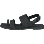 Schwarze Toms Outdoor-Sandalen für Damen Größe 36 für den für den Sommer 