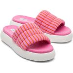 Reduzierte Pinke Toms Damenhausschuhe aus Textil Größe 37,5 