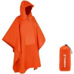 Orange Regenponchos & Regencapes mit Klettverschluss für Damen Einheitsgröße 