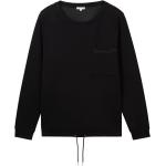 Schwarze Casual Tom Tailor Damensweatshirts Größe XL 