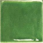 Grüne Quadratische Wandfliesen glänzend aus Steingut 