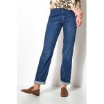 Blaue Toni Stretch-Jeans mit Reißverschluss aus Denim für Damen Größe XL 