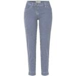 Blaue Toni 7/8-Hosen & Knöchelhosen mit Reißverschluss für Damen Größe L 