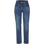 Blaue Toni Stretch-Jeans aus Denim für Damen Größe S Große Größen 