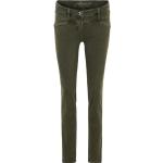 Grüne Toni Dress Slim Fit Jeans aus Denim für Damen Größe M 