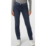 Blaue Unifarbene Toni 5-Pocket Jeans aus Denim für Damen Größe L 