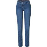 Blaue Toni Slim Fit Jeans aus Baumwolle für Damen Größe S 