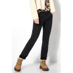 Reduzierte Graue Unifarbene Casual Toni Slim Fit Jeans mit Reißverschluss aus Denim für Damen Petite für den für den Winter 
