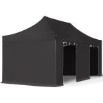 Schwarze Toolport Pavillon-Zubehör aus PVC klappbar 3x6 