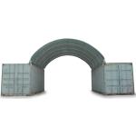 Dunkelgrüne Toolport Pavillondächer aus PVC wasserdicht 6x6 