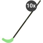 TOOLZ Hockeyschläger 10er Pack - Schwarz, Neongrün