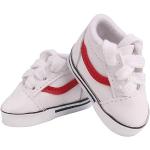 Handgefertigte Mode weiße Schuhe für 18-Zoll-Puppe Tennisschuhe Geschenk Q5 Y9G3 