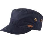 Reduzierte Marineblaue Army-Caps aus Baumwolle für Herren Größe XXL für den für den Sommer 