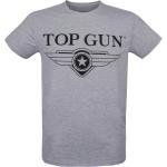 TOP GUN T-Shirt Cloudy anthrazit, Größe M, Herren, Baumwolle