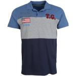 Marineblaue Kurzärmelige Top Gun Top Gun T-Shirts aus Baumwolle Handwäsche für Herren Größe 4 XL 