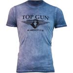 Marineblaue Top Gun T-Shirts aus Baumwolle für Herren Größe M 
