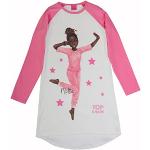 Rosa Top Model Kindernachthemden & Kindernachtkleider für Mädchen Größe 152 
