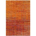 Orange Melierte Vintage Kayoom Teppiche aus Textil Breite 100-150cm, Höhe 100-150cm, Tiefe 50-100cm 